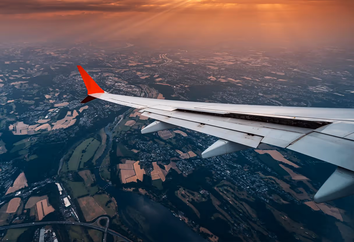 image of aircraft in flight